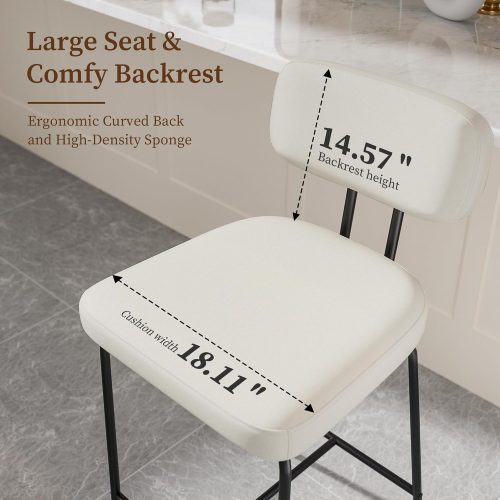 B1091 Counter Height Bar Stools - Image 3