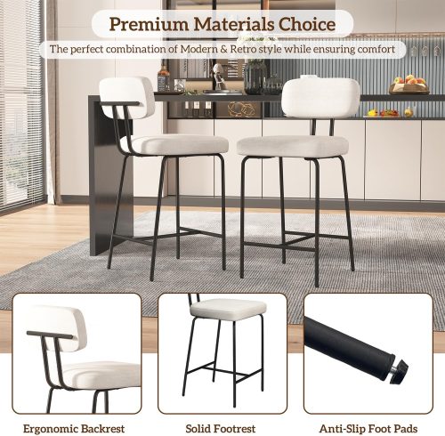 B1091 Counter Height Bar Stools - Image 4